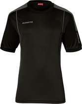 Masita | Sport T-shirt Dames & Heren Korte Mouw - Voetbalshirts Kinderen - Teamline Barça - BLACK/SILVER - 116