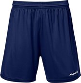 Masita | Voetbalbroekje Heren Kort met Binnenbroek - Unisex Sportbroekje Dames - Vochtregulerend & Stevig - NAVY BLUE - 164