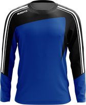 Masita | Forza Dames & Heren Sweater - Mouw met Duimgaten - ROYAL BLUE/BLAC - XL