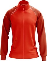 Masita | Trainingsjack Dames - Supreme - Sportvest - Comfortabel Sportvest - Zakken met Rits - Houdt warm - Voelt Licht aan - ORANGE - 34