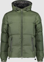 Ballin Amsterdam -  Heren Regular Fit Puffer  Jas  - Groen - Maat XS