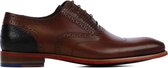 Floris Van Bommel SFM Veterschoenen - Cognac- Heren maat 30229