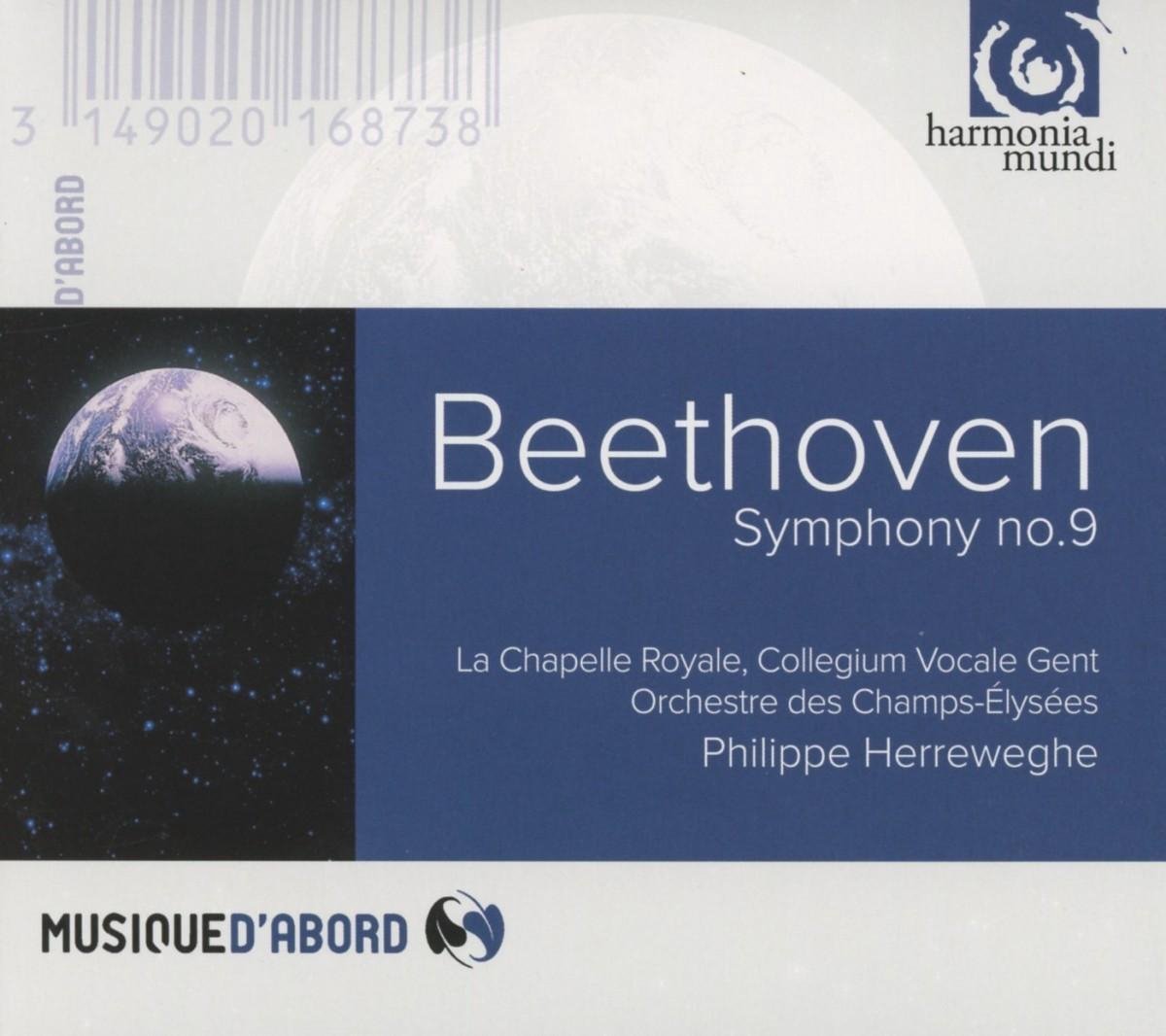 Orchestre Des Champs-Élysées, Philippe Herreweghe - Beethoven: Symphony No. 9 (CD)