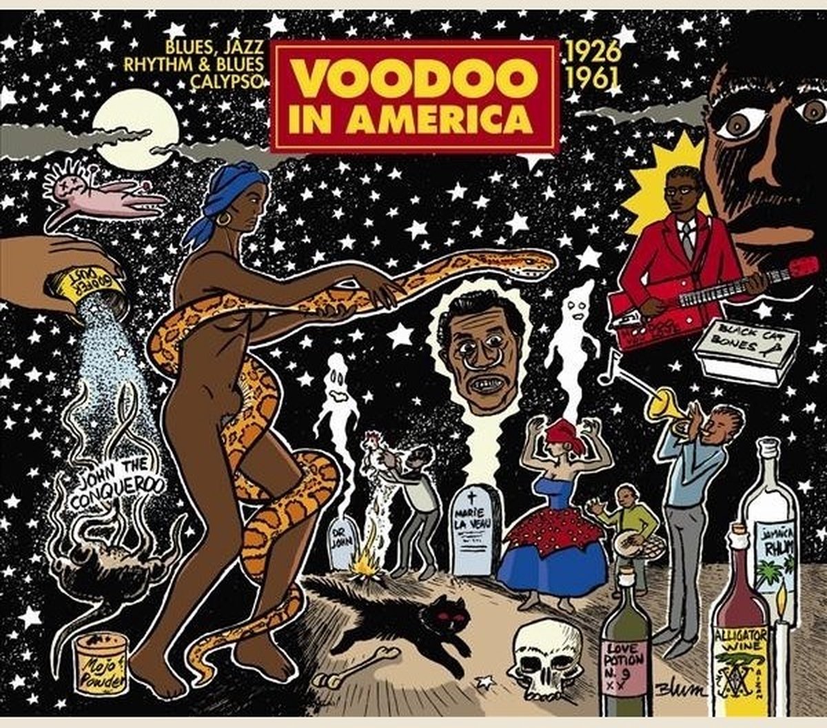 Various Artists - Voodoo In America (Blues, Jazz, Rhythm & Blues, Calypso 1926–1961) (2 CD)