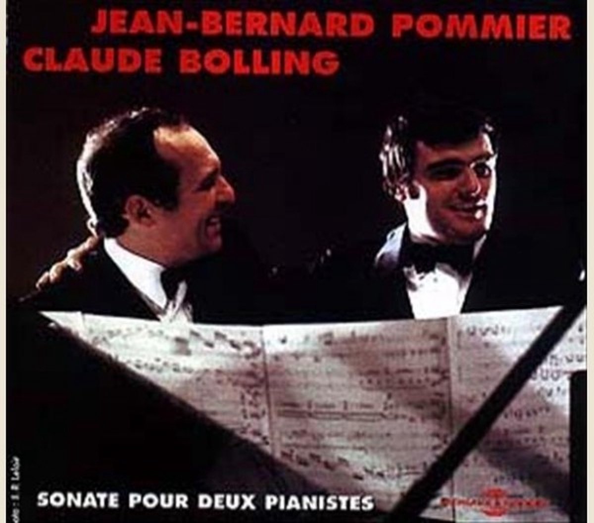 Jean-Bernard Pommier & Claude Bolling - Sonate Pour Deux Pianistes (CD)