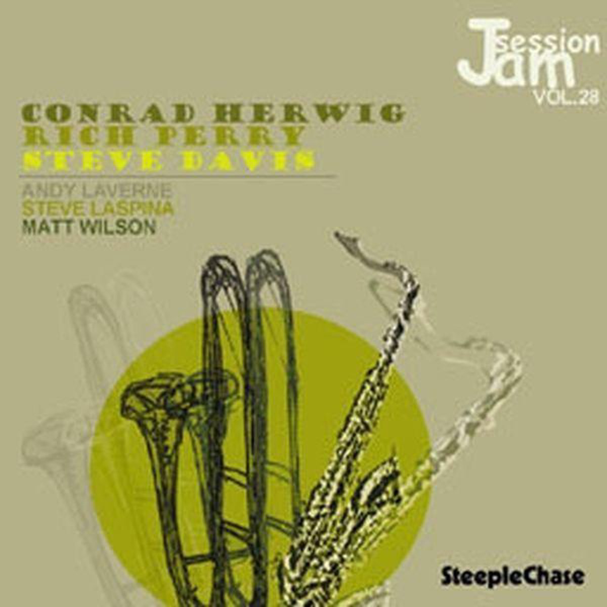 Conrad Herwig, Rich Perry, Steve Davis - Jam Session Volume 28 (CD)