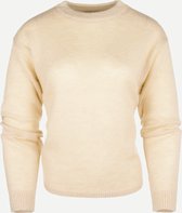 Steppin' Out Herfst/Winter 2021 Trui Ko Sweater Vrouwen - Regular Fit - Nylon - Beige (L)