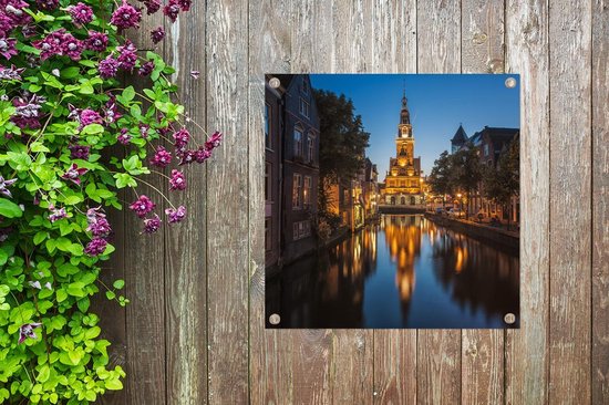 Nappe de jardin Alkmaar - Canal - Nuit - 100x100 cm