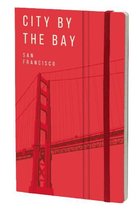 notitieboek San Francisco 13 x 21 cm papier rood