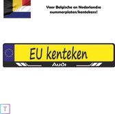 Audi kentekenplaathouder/nummerplaathouder - Belgische en Nederlandse kentekens