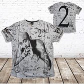 Heren t-shirt 2-pac -Violento-XL-t-shirts heren