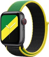 Nylon sport loop band - Jamaica - Geschikt voor Apple Watch