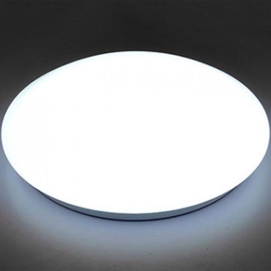 injecteren laten vallen som LED Plafondlamp - Basic - Opbouw Rond 15W - Natuurlijk Wit 4200K - Mat Wit  Aluminium -... | bol.com