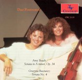 Amy Beach: Sonata in A minor, Op. 34; Grazyna Bacewicz: Sonata No. 4