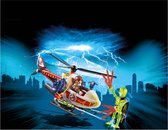 Playmobil Ghostbusters Venkman avec hélicoptère