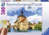 Ravensburger puzzel Stadhuis, Bamberg - Legpuzzel - 500 stukjes