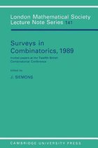London Mathematical Society Lecture Note SeriesSeries Number 141- Surveys in Combinatorics, 1989