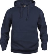 Clique Basic hoody Donker Navy maat XL