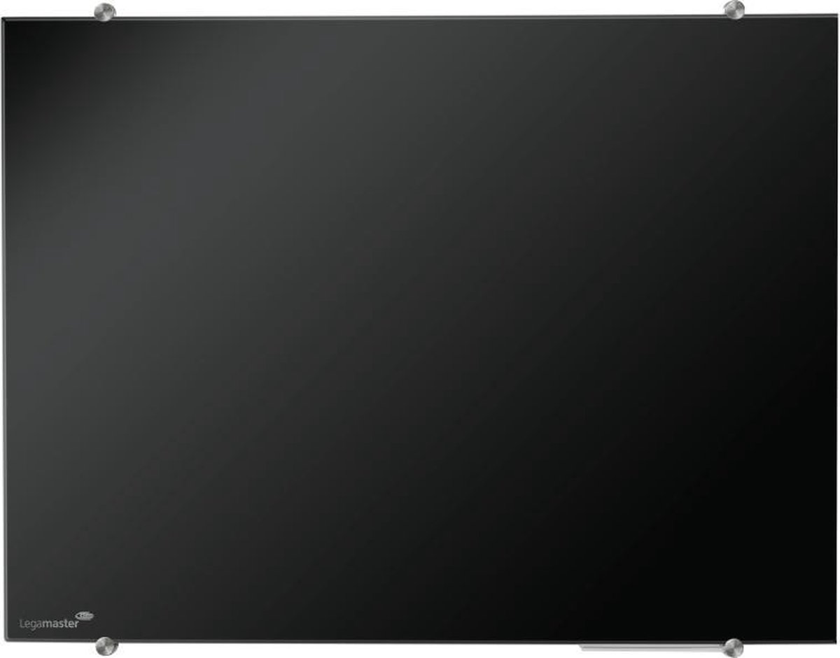 Legamaster glasbord - 100x150cm - zwart - Legamaster