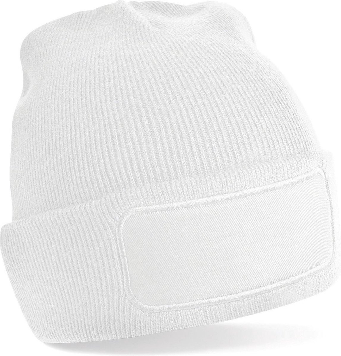 Beechfield Beanie printer Wit