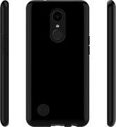 LG K10 (2017) Zwart TPU Siliconen case smartphone hoesje