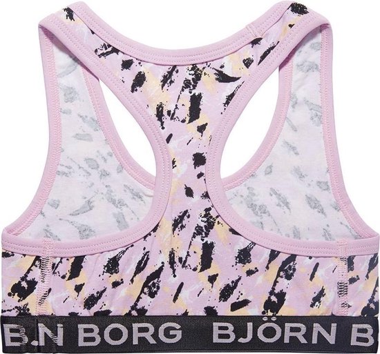 betrouwbaarheid Oogverblindend Beschikbaar Bjorn Borg - Meisjes - Paint Soft Top - Roze - 134 | bol.com