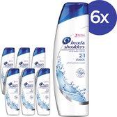 Head & Shoulders Classic Clean 2in1 - Voordeelverpakking 6x255ml - Shampoo
