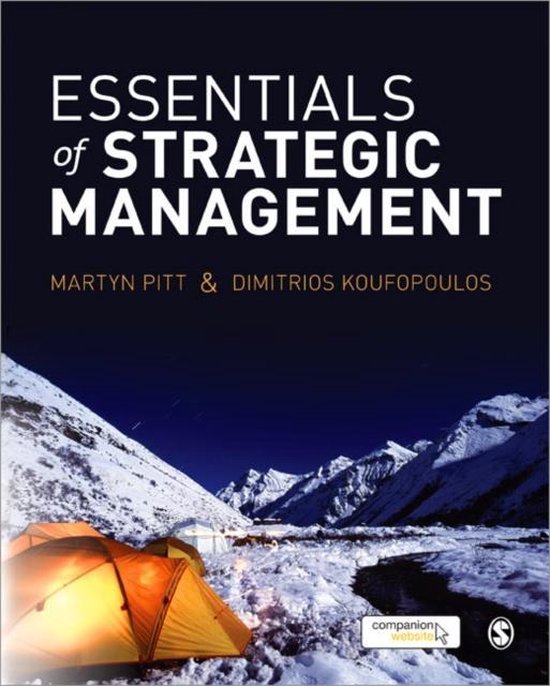 Essentials of Strategic Management - cover