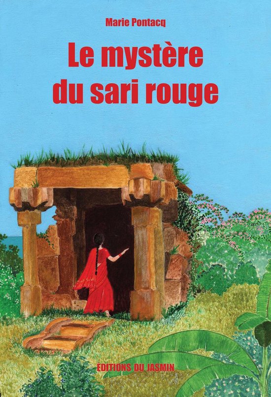 Le mystère du sari rouge - cover