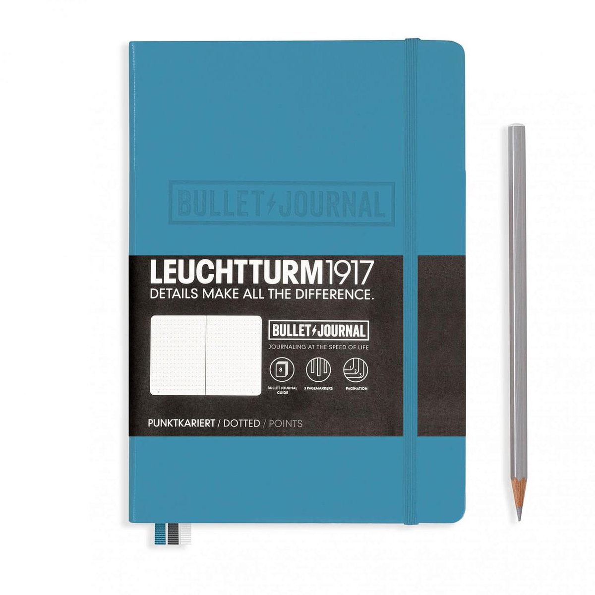 Leuchtturm1917 Bullet Journal notitieboek medium A5 nordic blue