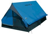 High Peak Minipack Tunneltent - Blauw - 2 Persoons