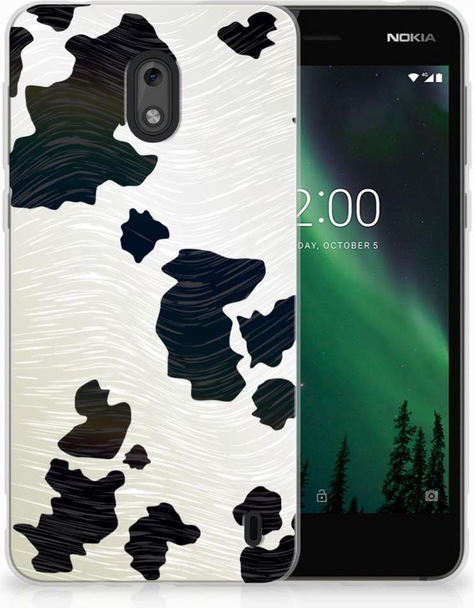 Nokia 2 TPU Hoesje Koeienvlekken