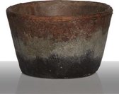Flower Bowl Oldlook Cement 20X20X12,5CM