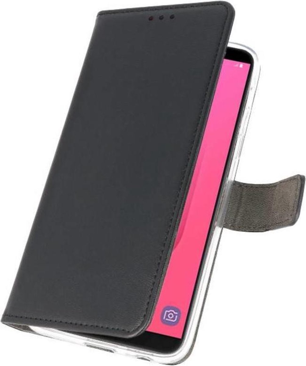 Bestcases Pasjeshouder Telefoonhoesje Samsung Galaxy J8 (2018) - Zwart