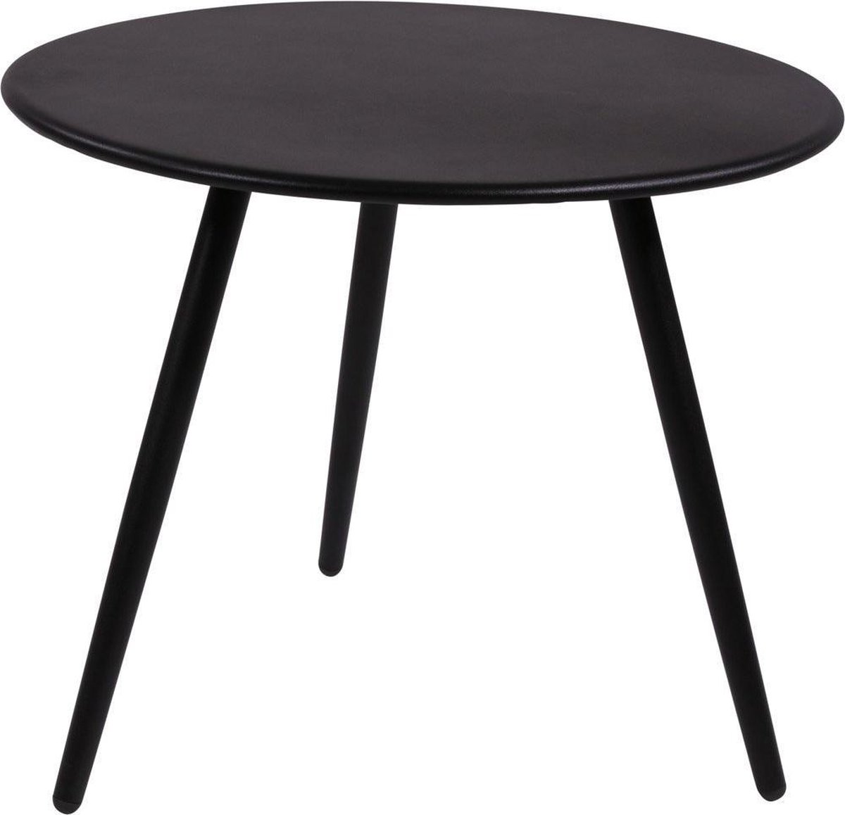 Lesli Living Table d'appoint Rafael 45x35 cm noir
