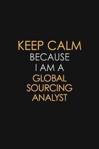Keep Calm Because I Am A Global Sourcing Analyst
