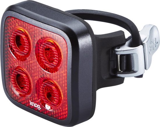 adverteren Tanzania zweer Knog Blinder MOB Four Eyes fietsverlichting rode LED zwart | bol.com