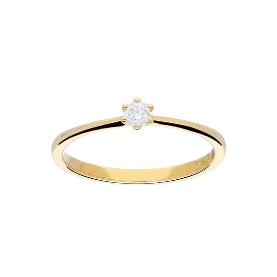 Glow - Gouden ring met steen | bol.com