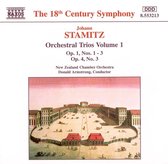 Stamitz: Orchestral Trios Vol 1 / Armstrong, New Zealand CO