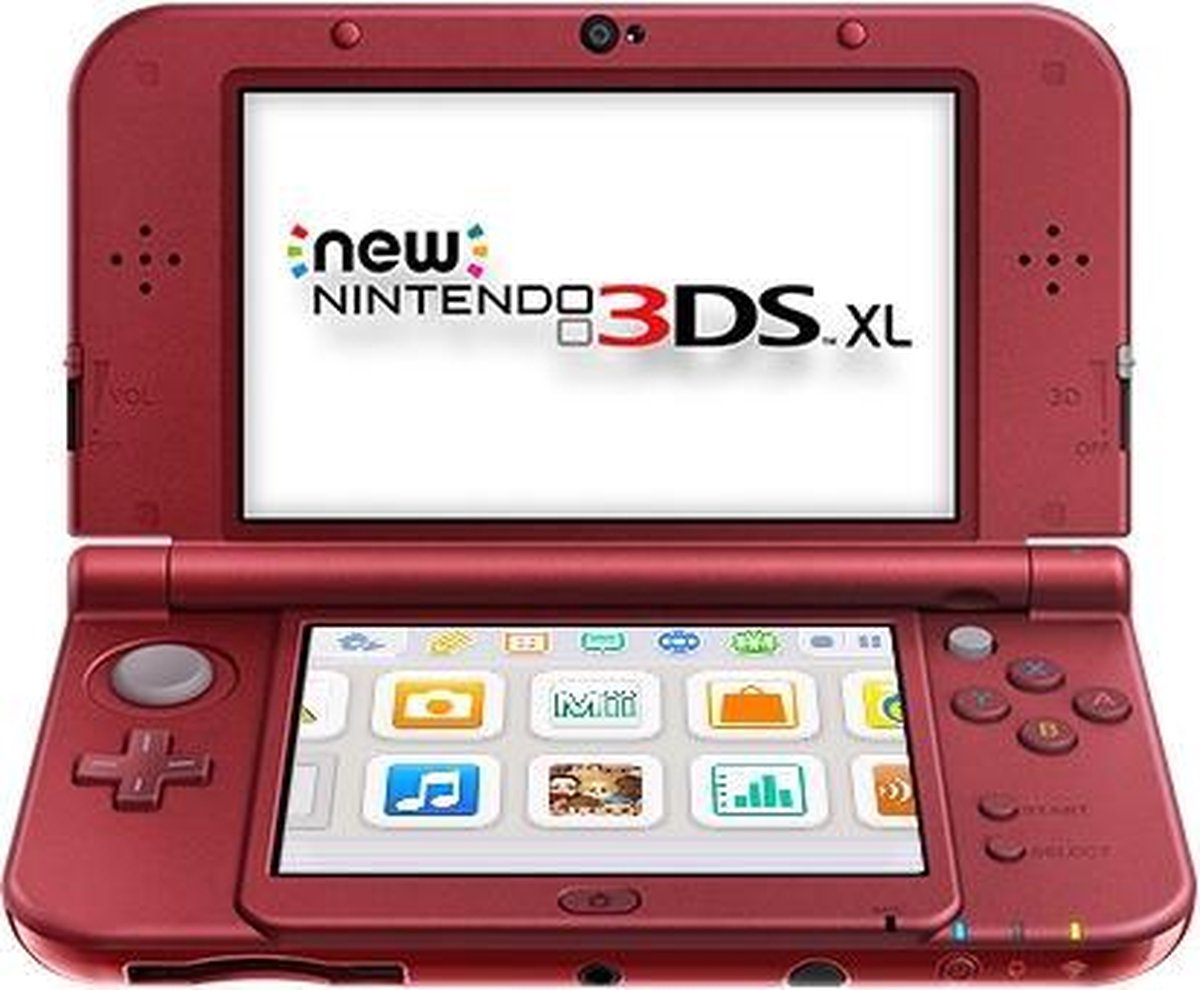 Nintendo New 3DS XL draagbare game console Rood 12,4 cm (4.88'') Wi-Fi