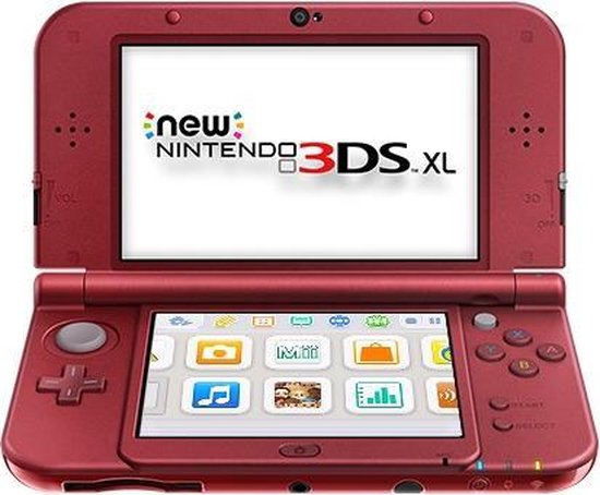 Nintendo New 3DS XL draagbare game console Rood 12,4 cm (4.88'') Wi-Fi