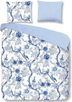 Good Morning Ming - Dekbedovertrek - Eenpersoons - 140x200/220 cm + 1 kussensloop 60x70 cm - Blauw