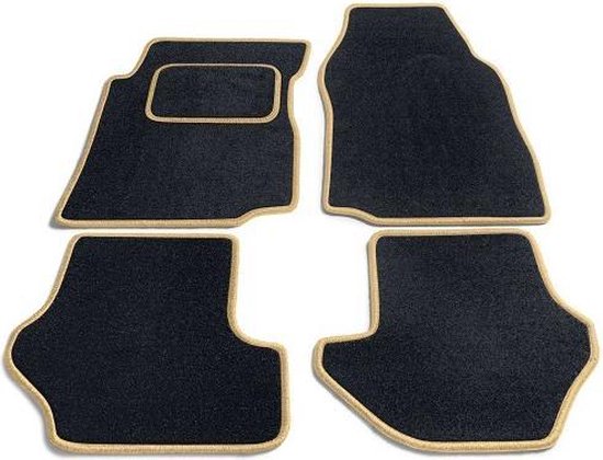 Auto tapis BMW serie 5 Berline E60 PREMIUM Volur Beige