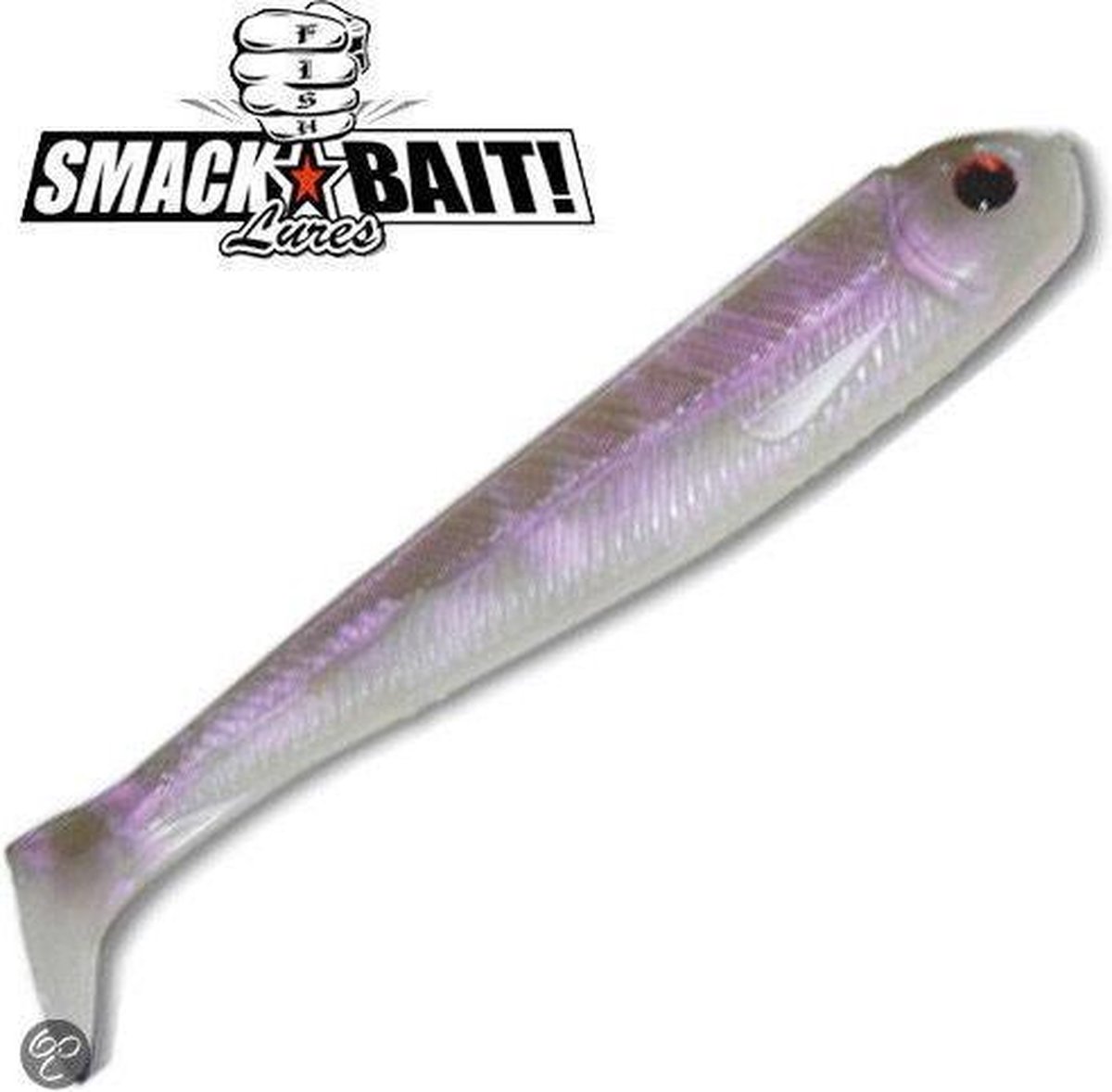 Smack Bait - 4,5" Rainbow - 9 stuks