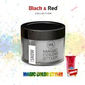 Black&Red Collection Magic Color Styler Haar Wax 100ml - White Snow