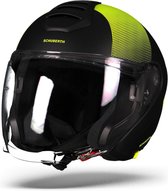 Schuberth M1 Resonance Geel JetSysteemhelm - Motorhelm - Maat S