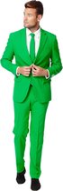 OppoSuits Evergreen - Mannen Kostuum - Groen - Feest - Maat 54