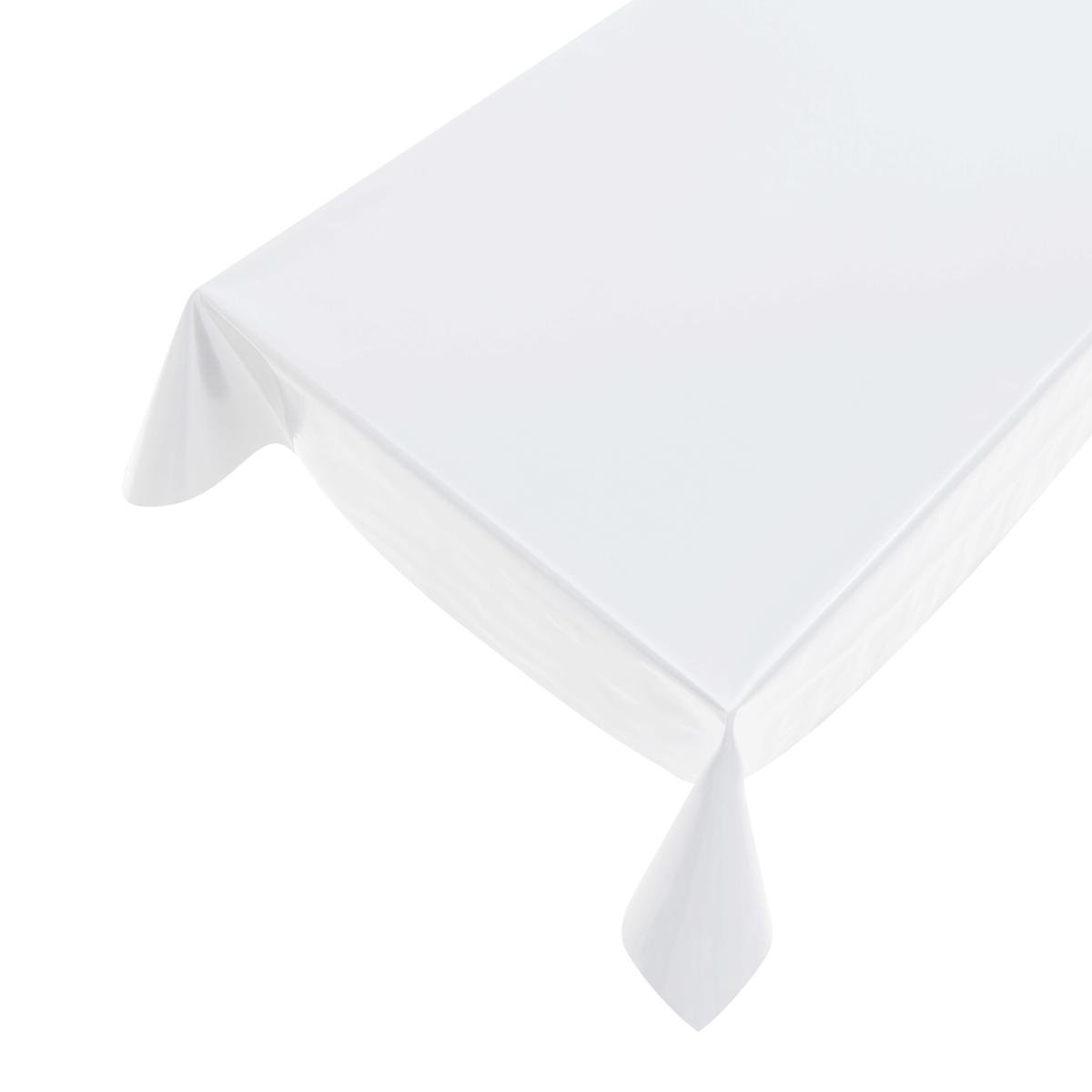 Tafelzeil Effen Wit 140 x 550