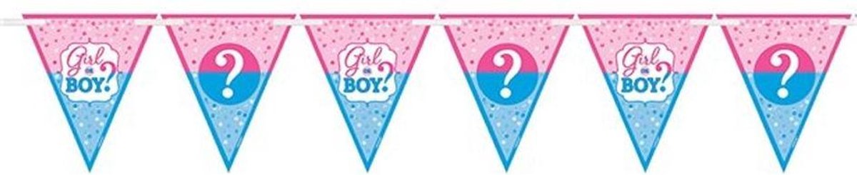Slinger ‘Boy or Girl’ Roze Blauw – 4.5 Meter