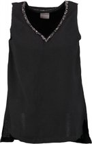 Vero moda stevige zwarte party top polyester - Maat S